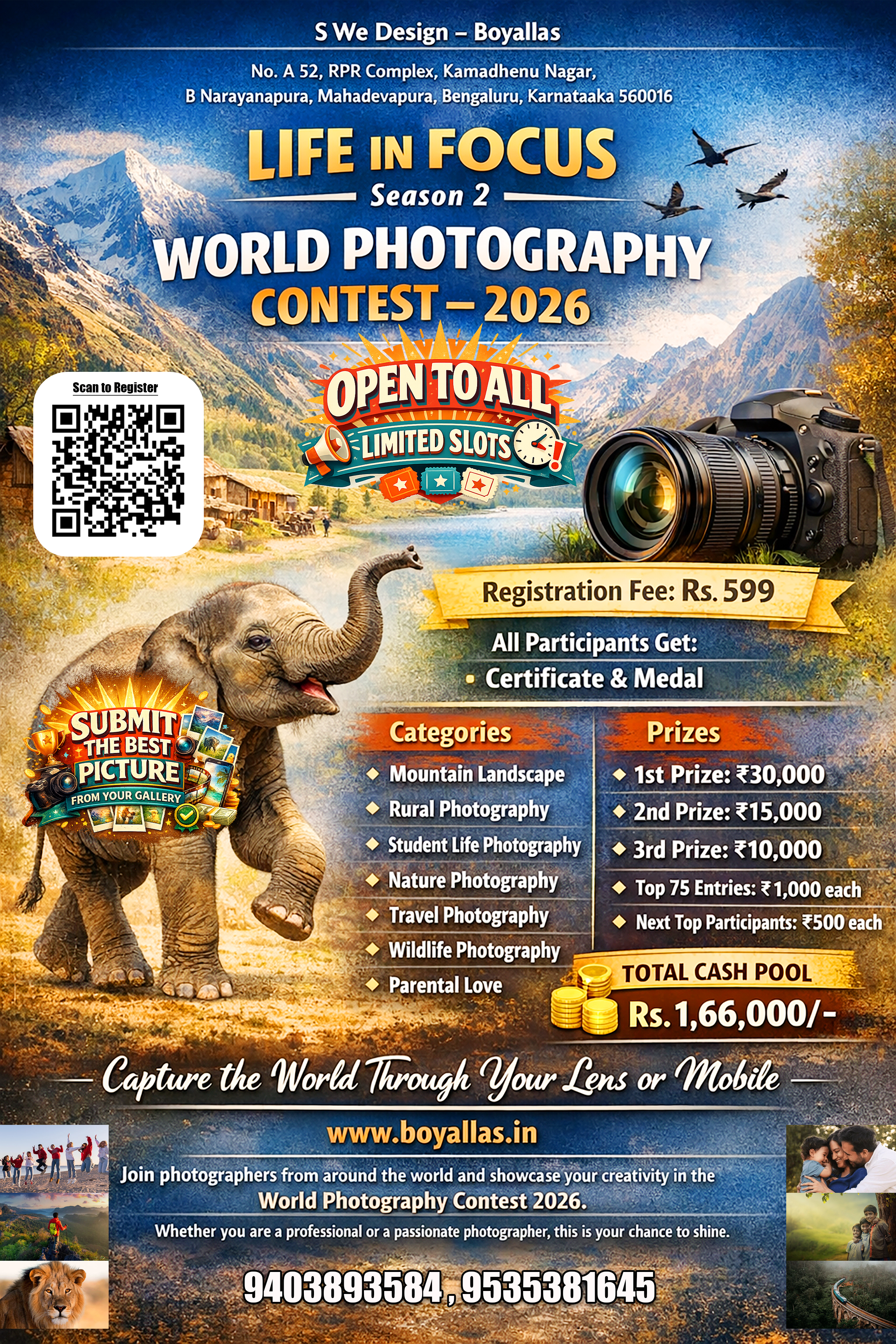 World Photography Contest Poster